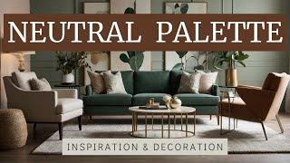 Modern Living Room with Neutral Color Palette | Elegant and Timeless Decor Ideas