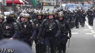 PARIS - 1er Mai 2024 - Forces de l'Ordre et Services de Secours - 2/5