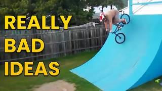 Really BAD IDEAS!  Funniest Fails & Instant Regret