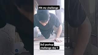 5x5 pushup challenge #pushups #challenge #standerd #standerd #wide #miketyson #pikepushup #workout