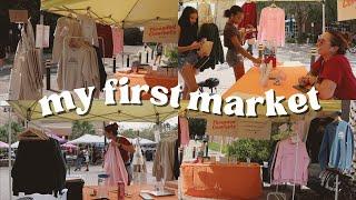 Craft Market Vlog  My First Market