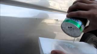 How to remove Car Door scuff marks and paint transfer.