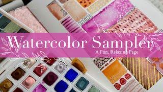 Get Ready to Relax with This FUN Watercolor Sampler!