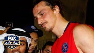 Zlatan steals fans hat then signs it | FOX SOCCER