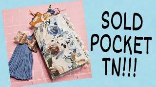 SOLD  POCKET SIZE TRAVELER'S NOTEBOOK FOR IRENE!!!