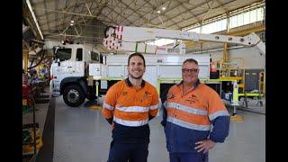 How we use our work trucks to maintain and restore power - Behind the scenes at our Fleet Workshop!