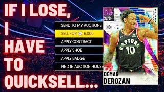 IF I LOSE, I QUICKSELL DARK MATTER DEMAR DEROZAN... CP THE DOC vs DOC ADAMS in NBA 2K21 MyTeam!