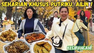 MENYAMBUT KEPULANGAN AILIN DARI SEKOLAH DENGAN MASAK ENAK, MAIN KE DANDONG DAN BELANJA! 