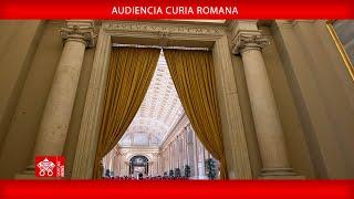 Audiencia Curia Romana          21 diciembre de 2024 - Papa Francisco