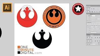 Make the Star Wars Rebel Insignia in Illustrator