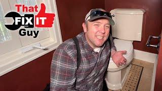 TOILET FILLS TOO SLOW!!...QUICK AND EASY FIX!