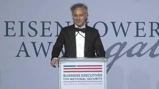 Alex Karp Accepts Business Executive of the Year | Business Executives for National Security