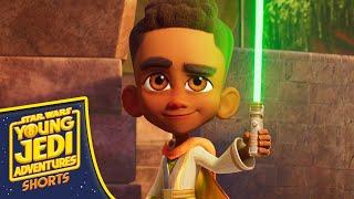 Star Wars: Young Jedi Adventures | Meet The Young Jedi | Short 1 |@disneyjr  x @StarWarsKids