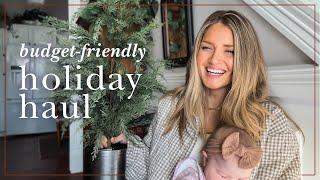 Holiday Decor Haul + Budget-Friendly Finds for Christmas