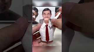 Clay Artisan JAY ：Creating a Funny Clay Portrait of Mr. Bean