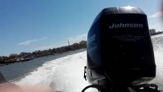 Johnson 250 HP , on a Phantom 21.