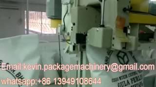 Automatic Sugar Packing Machine . full automatic weighing 1kg 2kg 5kg rice sugar