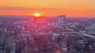 Drone Sunset, Oak Park