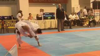 WKC Karate European Championships 2018 Romania - Eoghan Chelmiah Highlights