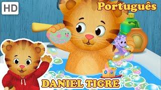 Daniel Tigre em Português  Aprendendo hábitos saudáveis  [Episódios completos]