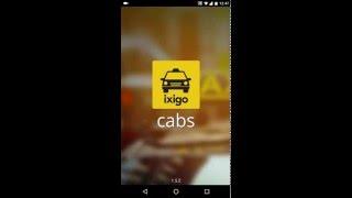 ixigo cabs app - 1-tap booking