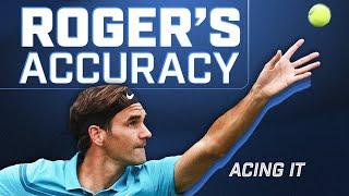 Roger Federer's precise serve placement was the key to his beautiful game | Acing It