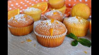 Easy and fluffy Orange Cupcakes Recipe