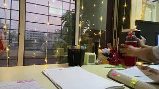 Study with me 1 hour real time study vlog with real noise dental medical student