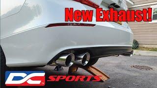 DC Sports 3" Exhaust Installed |  Honda Accord 2.0t | Full 3" Turbo back (pt.1)