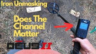 Is Frequency Shift An Issue Unmasking In Iron? | XP Deus 2 Metal Detecting