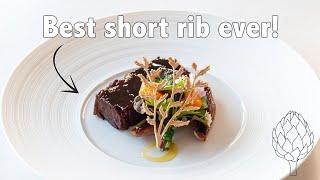 Best short rib dish ever! How to prepare glazed short ribs with brioche bread