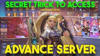 NEW METHOD | How to ACCESS ADVANCE SERVER in Mobile Legends 2024