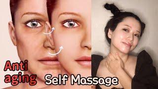 CC) 10분 풀페이스 셀프경락 , Anti aging Self Massage