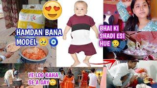 Hamdan ban gaya  model || Bhai ki shadi itni simpal hue || The Zara World