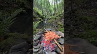 Odun Üzerinde Tavuk Pişirme 🪵 - Cooking Chicken on a wood grill