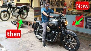 Bullet Modified| Into REBEL Vardenchi || Royal Enfield bike modify|| Bullet Riders Ranchi