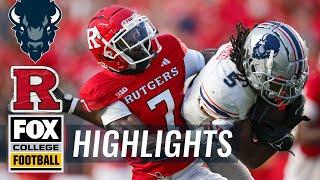 Howard Bison vs. Rutgers Scarlet Knights Highlights | FOX College Football