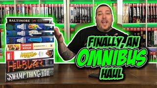 OMNIBUS Comic Book Haul | SPIDER-MAN by JMS | HELLBLAZER by ENNIS | SWAMP THING by COLLINS