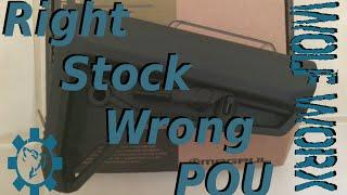 Full(ish) Magpul MOE SL : The Goldie locks of stocks