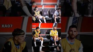 Garnacho With Messi #shorts #ronaldo #messi #shortsvideo