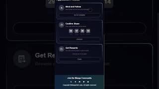  Mango Network $MGO Airdrop & TGE Announcement #MangoNetwork