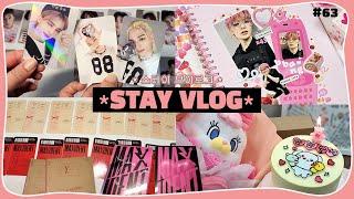 (eng) STAY VLOG | 스키즈 컴백?ㅇㅇ퇴사해줄게(진짜함) • 스키즈 앨범깡 • 맥시던트 케이스 버전 • 다꾸 | 덕질브이로그 MAXIDENT case unboxing