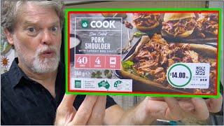 Woolworths Cook Pork Shoulder With BBQ Sauce Review