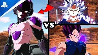 DRAGON BALL Sparking! Zero - Black Frieza VS Ultra Ego Vegeta & Ultra Instict Goku [MANGA BATTLE]