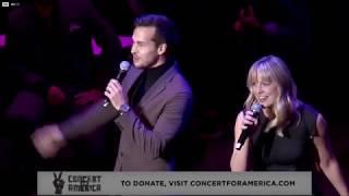 Melissa Benoist & Chris Wood - "Old-Fashioned Wedding" | Concert For America Sept 21, 2019