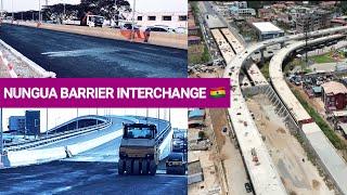 Finally, Modern Asphalt Overlay On Nungua Barrier Interchange Project Costing $200M is Completing