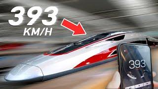 Riding China’s Fastest Train | 393KM/H high-speed rail double-unit