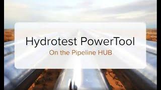 Technical Toolboxes' Overview of the Hydrotest PowerTool