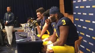 Michigan QB John O’Korn breaks down after loss vs Ohio State