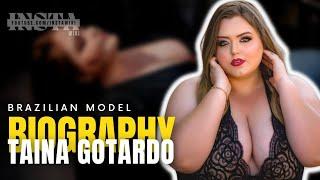 Taina Gotardo: The Vibrant Brazilian Plus-Size Fashion Model and Curvy Social Media Sensation